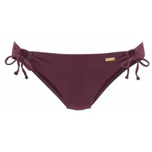 LASCANA Bikini-Hose Damen bordeaux Gr.34