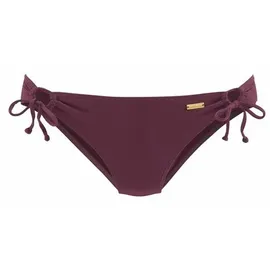 LASCANA Bikini-Hose Damen bordeaux Gr.34