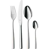 Boston Edelstahl Besteckset - 24-teilig - Für 6 Personen geeignet - Spülmaschinenfest - Cromargan Edelstahl