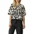 s.Oliver Strukturierte Bluse mit Halbarm im O-Shape schwarz 40