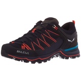 Salewa MTN Trainer Lite Schuhe Damen Trekking- Wanderstiefel, Premium Navy/Fluo Coral, 38