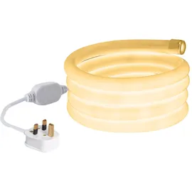 LEDKIA - Led-streifen Neon Dimmbar 220v Warmweiß Rund 360° 9w/m Schnitt 100cm Ip67 Nach Maß 3 M