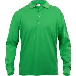 CLIQUE Classic Lincoln langarm Poloshirt Herren 605 - apfelgrün XS