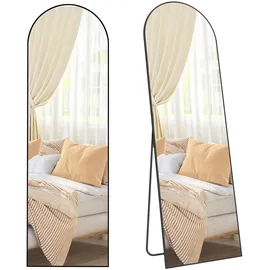 Songmics Ganzkörperspiegel 160 x 50 cm Schwarz