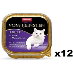 Animonda Cat Vom Feinsten Adult Huhn und Meeresfrüchten 12x100g