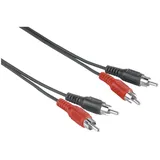 Hama Audio-Kabel 2 Cinch-Stecker - 2 Cinch-Stecker 1,5m (00205085)