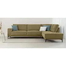 OTTO home Eckcouch Mikrofaser 3-Sitzer Grün