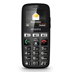 Happy 2G Smartphone Single SIM  (Schwarz)