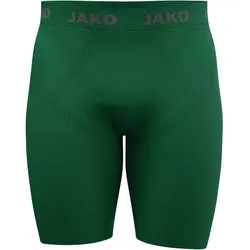 JAKO Seamless kurze Funktionshose 207 - dunkelgrün XS