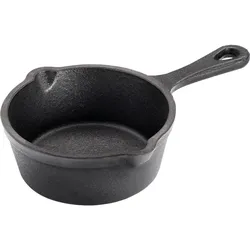 Napoleon Gusseisen Brat- und Dessertpfännchen, Ø 10 cm, ideal für Desserts|Soßen, langlebig, hochwertig, Tischservierpfanne