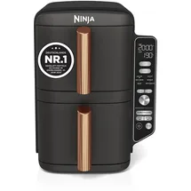 Ninja Double Stack XL SL400EUCP 9,5 l schwarz/kupfer