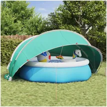 vidaXL Pool-Dome 4,72 x 4,60 m Blau