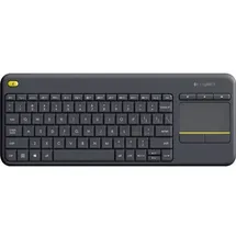 Logitech K400 Plus Wireless Touch Keyboard HU schwarz