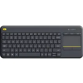 Logitech K400 Plus Wireless Touch Keyboard HU schwarz