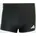 8-Inch Badeshorts Black/White L