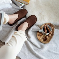 Hollert Herren Lammfell Hausschuhe BODO BRAUN Pantoffeln 100% Merino