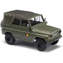 BUSCH 52112 - UAZ 469 mit Nachtsicht Schwarz 1:87