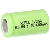 XCell Akku 1/2 AA 1,2V 600mAh Ni-MH. X1/2AA600