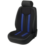 Walser Sitzauflage Hastings Plus, Auto-Sitzaufleger schwarz/blau