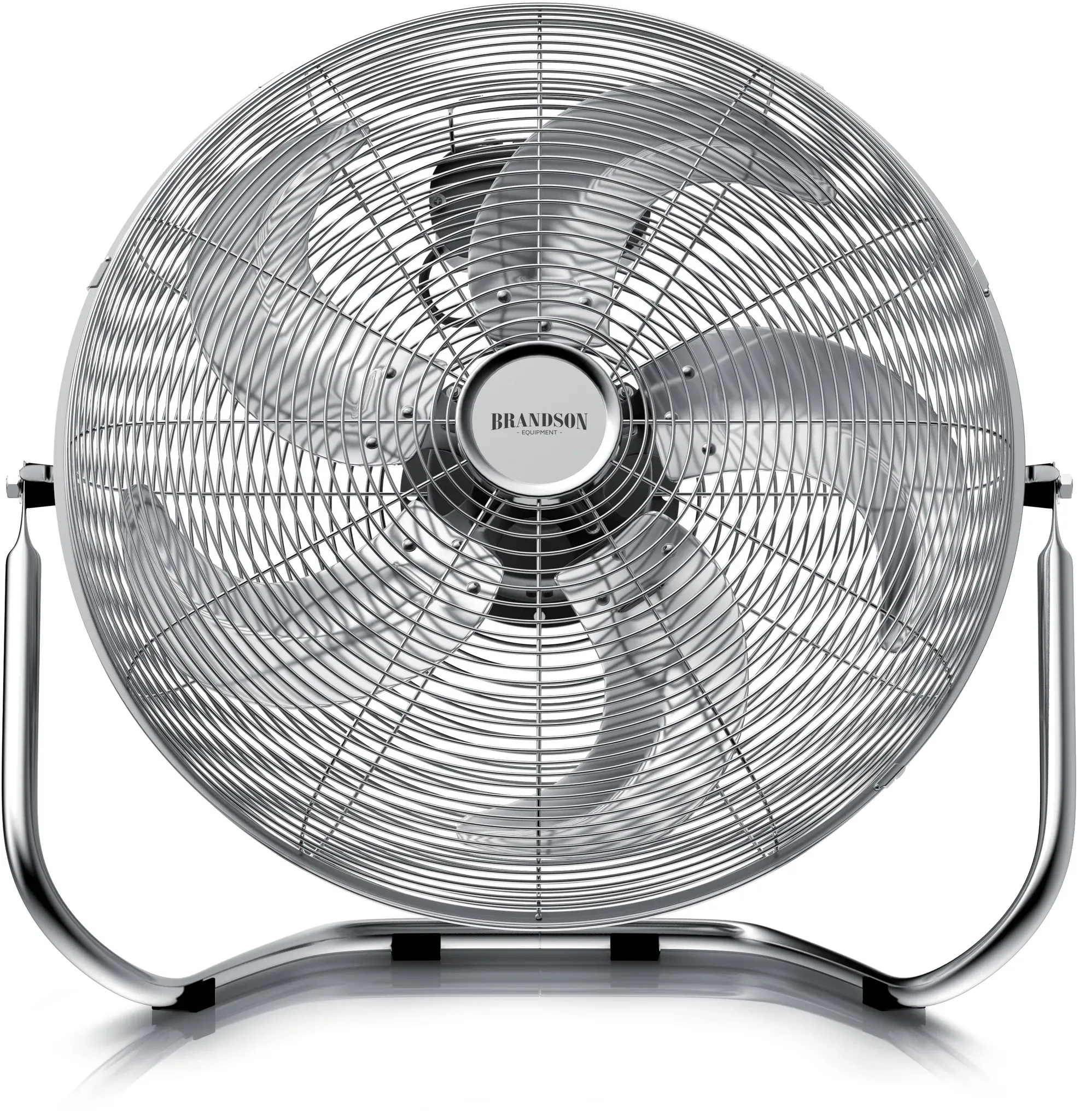Windmaschine 120 Watt Silber Retro-Design