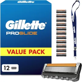 Gillette Proglide Rasierklingen 12 St. + Schlüsselanhänger