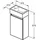 Ideal Standard Waschbeckenunterschrank 1 Tür 36 x 67 x 21 cm Grau