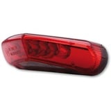 Shin Yo LED Rücklicht, rotes Glas, schwarz