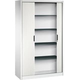 Californian Products CP Omnispace Rollladenschrank verkehrsweiß 4 Fachböden 120,0 x 42,0 x 198,0 cm