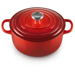 Le Creuset Signature Roaster round 20cm cherry red (21177200602430)