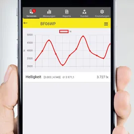 Trotec BF06WP - appSensoren - Luxmeter mit Smartphone-bedienung