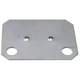 Schulte Lagertechnik Unterlegplatte für SCHULTE Einfach-Klemmfuß