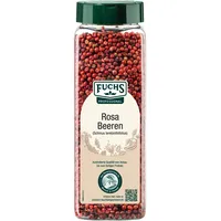 FUCHS Professional Rosa Beeren gefriergetrocknet | 250 g im großen Streuer | Zum Dekorieren - entweder im Ganzen oder zum Zerstoßen | Für Großverbraucher