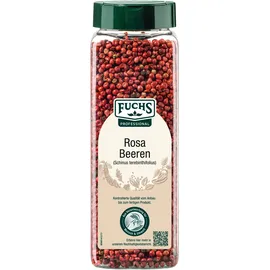 FUCHS Professional Rosa Beeren gefriergetrocknet | 250 g im großen Streuer | Zum Dekorieren - entweder im Ganzen oder zum Zerstoßen | Für Großverbraucher