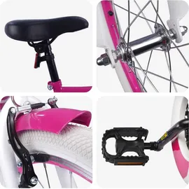 vidaXL Kinderfahrrad 18 Zoll rosa
