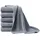 Primera Strickdecke 130 x 170 cm Grau