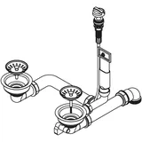 PYRAMIS Drehexcenter für 1 1/2-Becken Spülen 92 mm