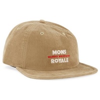 Mons Royale Beanie Mons Royale Corduroy Roam Cap Accessoires beige