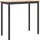 vidaXL Bartisch Natur 110 x 55 x 105 cm Braun