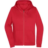 James & Nicholson Damen Promo Sweat Kapuzenjacke JN755" - James - Nicholson red 3XL"