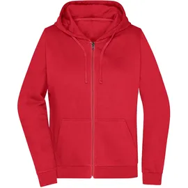 James & Nicholson Damen Promo Sweat Kapuzenjacke JN755" - James - Nicholson red 3XL"