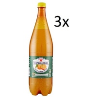 3x San Pellegrino PET Flasche Dose 1.25L Aranciata Amara Limonade Bitteroange