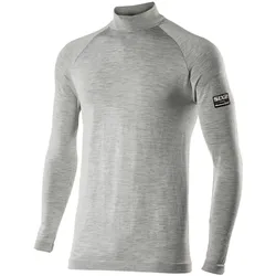 SIXS TS3 Merino Funktionsshirt, grau, Größe L XL für Männer