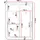 Mirjan24 Schiebetürenschrank Modin 150 x 216 x 65 cm Beige/Schwarz