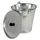 Buri Putzeimer Zinkeimer 12L Silber