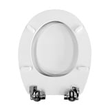 Primaster WC-Sitz White Wood abnehmbar, mit Absenkautomatik