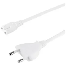Logilink CP145W Strom Netzkabel Weiß 3.00m