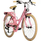 Dacapo DaCapo Kinderfahrrad 24'' Toscana vintage rosa 6 Gänge RH 41 cm