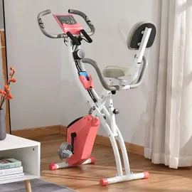 Homcom Heimtrainer mit LCD Display rosa