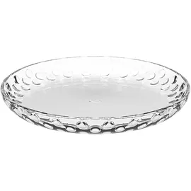 LEONARDO Speiseteller »Teller CUCINA OPTIC, 18 cm, 4er-Set«, (Set, 4 St.), spülmaschinengeeignet, farblos