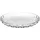 LEONARDO Speiseteller »Teller CUCINA OPTIC, 18 cm, 4er-Set«, (Set, 4 St.), spülmaschinengeeignet, farblos
